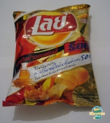 Lay's Hot Chili Squid - Yes you read that right