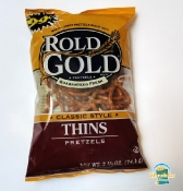 Rold Gold Pretzels Classic Style Thins - A Salt-Lover's Dream