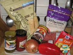 Homemade Nachos Ingredients