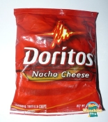 Doritos Nacho Cheese Corn Chips - Bag - Front