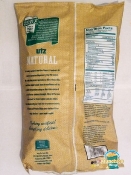Utz Natural Kettle Cooked Sea Salt and Vinegar - Bag - Back