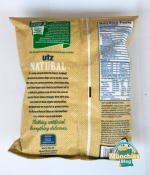 Utz - Natural Lightly Salted Kettle Cooked Gourmet Potato Chips - Bag - Back