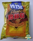 Wise Honey BBQ Potato Chips - bag - front