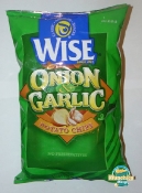 Wise Onion and Garlic Potato Chips Bag - Front